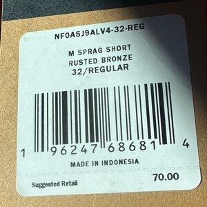 The North Face Men's Sprag Shorts - Rusted Bronze